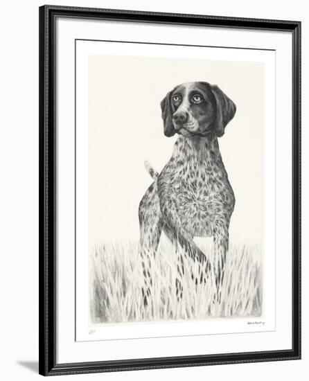 Canine - Watch-Hilary Armstrong-Framed Limited Edition