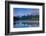 Canmore Engine Bridge over Bow River, Three Sisters Mountain, Mount Lawrence Grassi, Canmore, Al...-null-Framed Photographic Print