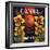 Canna Brand - Highland, California - Citrus Crate Label-Lantern Press-Framed Art Print