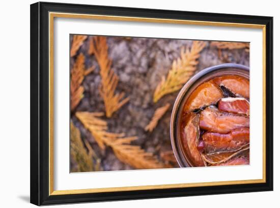 Canned Salmon-Justin Bailie-Framed Photographic Print