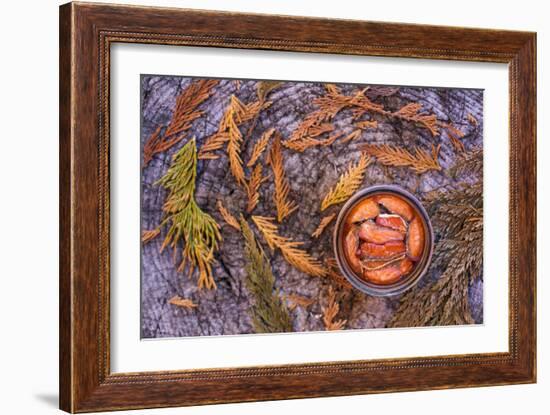 Canned Salmon-Justin Bailie-Framed Photographic Print