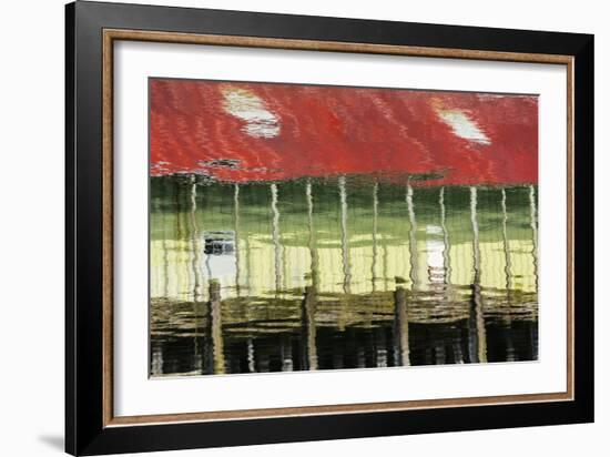 Cannery Reflections II-Kathy Mahan-Framed Photographic Print