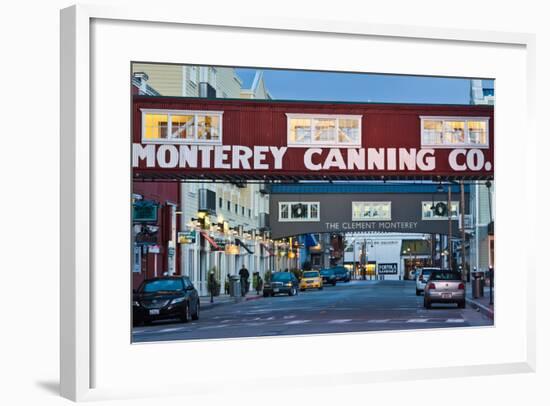 Cannery Row Area at Dawn, Monterey, California, USA-null-Framed Photographic Print