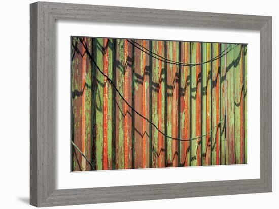 Cannery Wall-Kathy Mahan-Framed Photographic Print