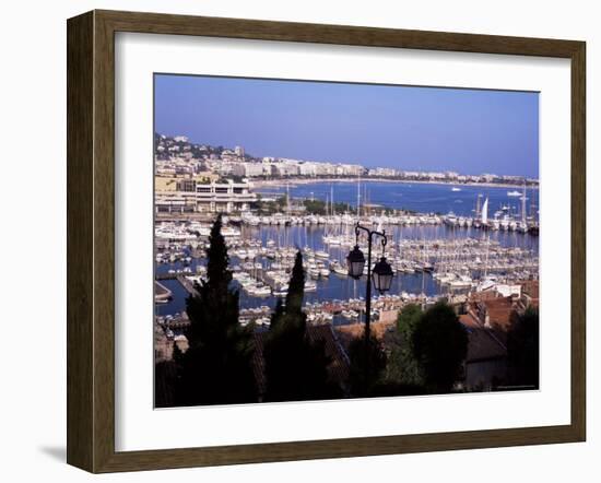 Cannes and the Festival Theatre, Alpes-Maritimes, French Riviera, France-Kathy Collins-Framed Photographic Print