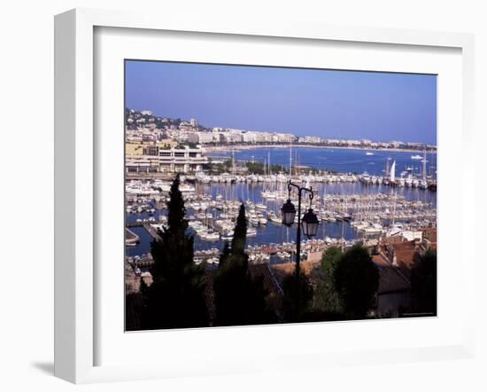 Cannes and the Festival Theatre, Alpes-Maritimes, French Riviera, France-Kathy Collins-Framed Photographic Print