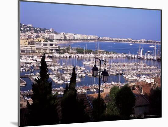 Cannes and the Festival Theatre, Alpes-Maritimes, French Riviera, France-Kathy Collins-Mounted Photographic Print