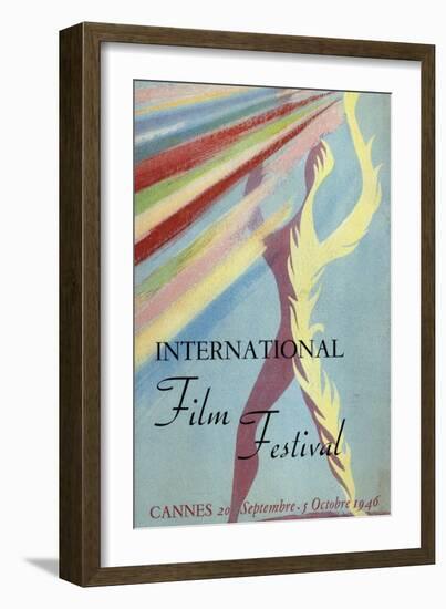 Cannes Film Festival, 1946-null-Framed Giclee Print