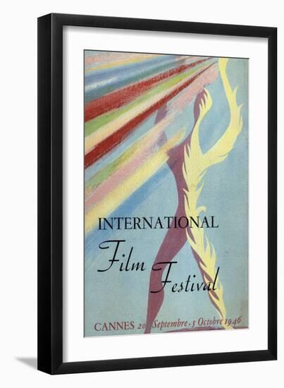 Cannes Film Festival, 1946-null-Framed Giclee Print