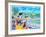 Cannes, la Croisette I-Jean-claude Picot-Framed Collectable Print