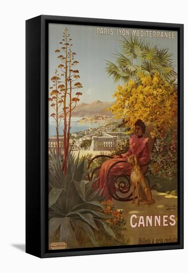 Cannes, P.L.M., circa 1910-Hugo F, D'alesi-Framed Premier Image Canvas