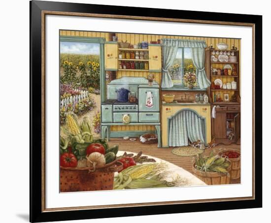 Canning Day-Janet Kruskamp-Framed Art Print