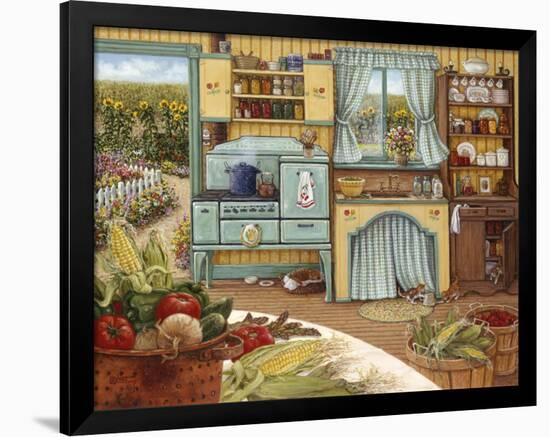 Canning Day-Janet Kruskamp-Framed Art Print