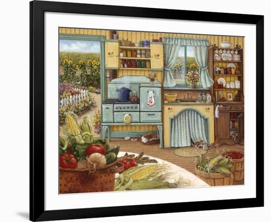 Canning Day-Janet Kruskamp-Framed Art Print