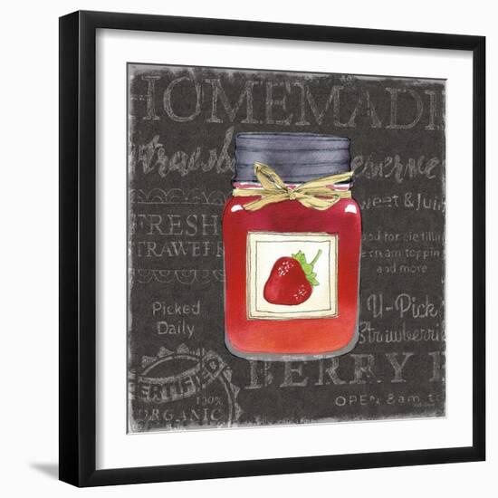 Canning Kitchen I black-Beth Grove-Framed Premium Giclee Print