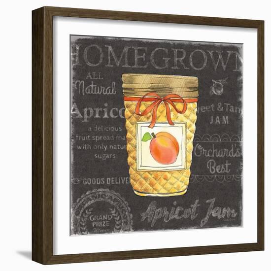 Canning Kitchen IV black-Beth Grove-Framed Art Print