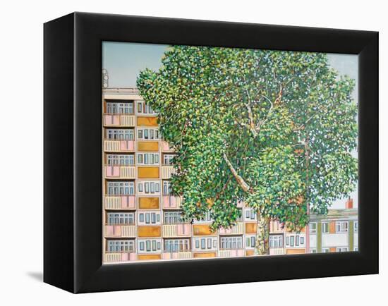 Canning Town Summer-Noel Paine-Framed Premier Image Canvas