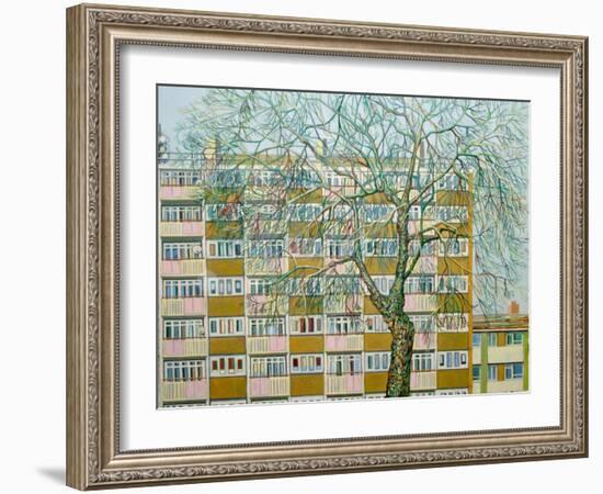 Canning Town Winter-Noel Paine-Framed Giclee Print