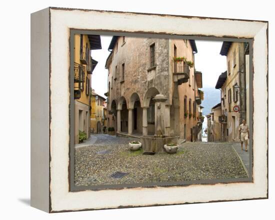 Cannobio, Lago Maggiore, Piedmont, Italy-Demetrio Carrasco-Framed Premier Image Canvas