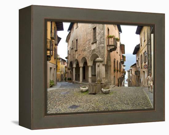 Cannobio, Lago Maggiore, Piedmont, Italy-Demetrio Carrasco-Framed Premier Image Canvas