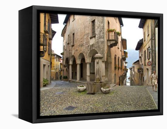 Cannobio, Lago Maggiore, Piedmont, Italy-Demetrio Carrasco-Framed Premier Image Canvas