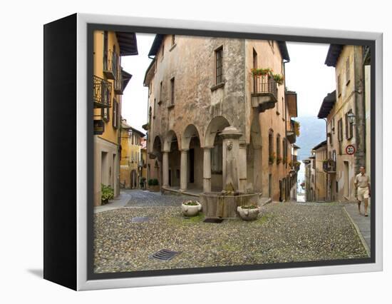 Cannobio, Lago Maggiore, Piedmont, Italy-Demetrio Carrasco-Framed Premier Image Canvas