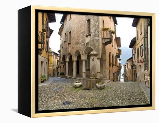 Cannobio, Lago Maggiore, Piedmont, Italy-Demetrio Carrasco-Framed Premier Image Canvas