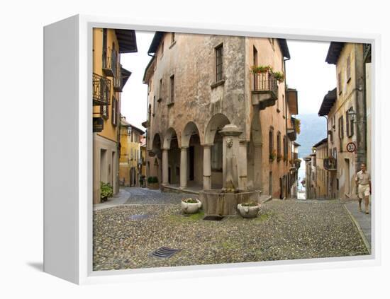 Cannobio, Lago Maggiore, Piedmont, Italy-Demetrio Carrasco-Framed Premier Image Canvas