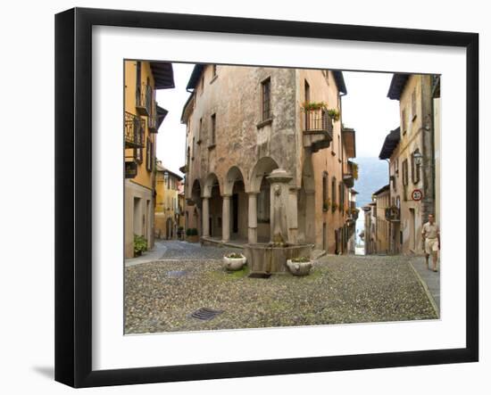 Cannobio, Lago Maggiore, Piedmont, Italy-Demetrio Carrasco-Framed Photographic Print