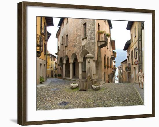 Cannobio, Lago Maggiore, Piedmont, Italy-Demetrio Carrasco-Framed Photographic Print