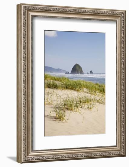 Cannon Beach and Haystack Rock, Oregon, USA-Jamie & Judy Wild-Framed Photographic Print