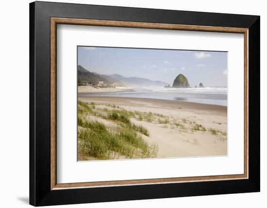 Cannon Beach and Haystack Rock, Oregon, USA-Jamie & Judy Wild-Framed Photographic Print