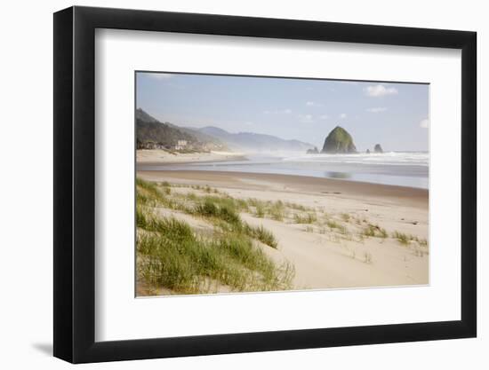 Cannon Beach and Haystack Rock, Oregon, USA-Jamie & Judy Wild-Framed Photographic Print