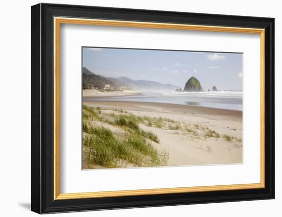 Cannon Beach and Haystack Rock, Oregon, USA-Jamie & Judy Wild-Framed Photographic Print