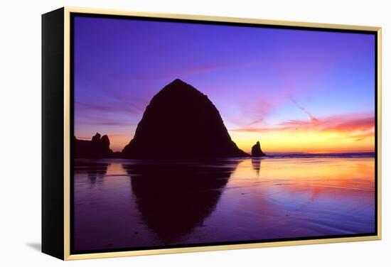 Cannon Beach I-Ike Leahy-Framed Premier Image Canvas