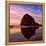 Cannon Beach IX-Ike Leahy-Framed Premier Image Canvas