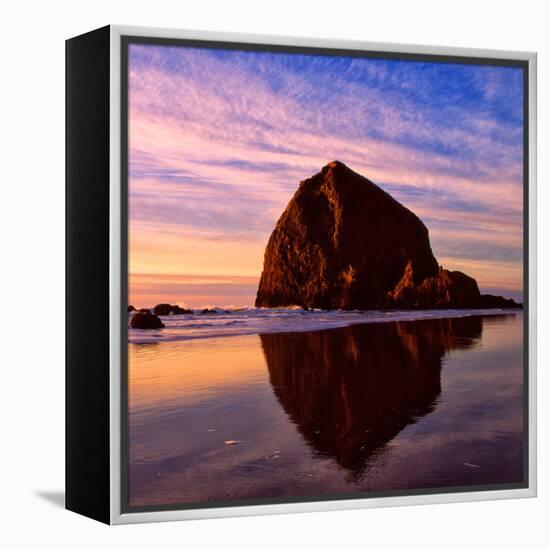 Cannon Beach IX-Ike Leahy-Framed Premier Image Canvas