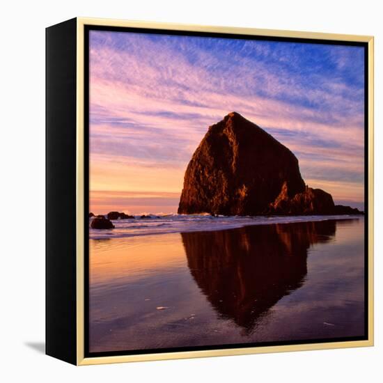 Cannon Beach IX-Ike Leahy-Framed Premier Image Canvas