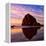 Cannon Beach IX-Ike Leahy-Framed Premier Image Canvas