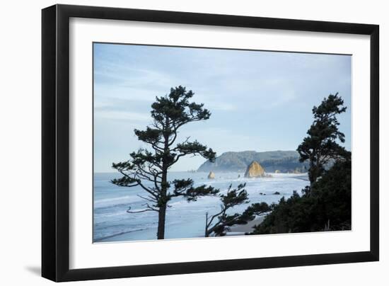 Cannon Beach, OR-Justin Bailie-Framed Photographic Print