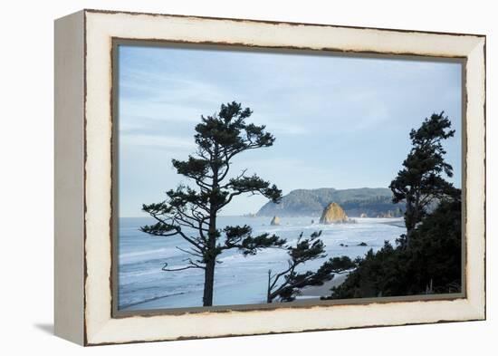 Cannon Beach, OR-Justin Bailie-Framed Premier Image Canvas