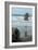 Cannon Beach, Oregon. People Walking with Dog-Natalie Tepper-Framed Photo