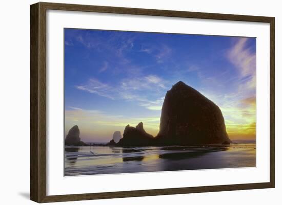 Cannon Beach VI-Ike Leahy-Framed Photographic Print