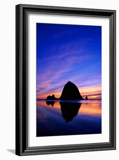 Cannon Beach VII-Ike Leahy-Framed Photographic Print