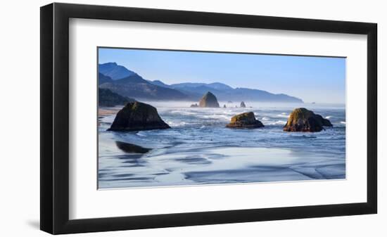 Cannon Beach-Michael Broom-Framed Art Print