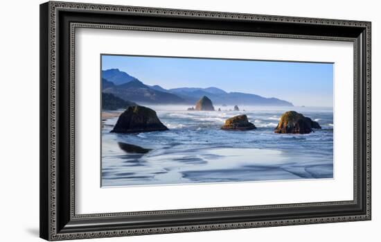 Cannon Beach-Michael Broom-Framed Art Print