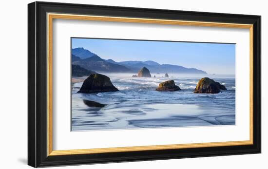 Cannon Beach-Michael Broom-Framed Art Print