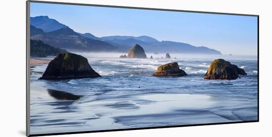 Cannon Beach-Michael Broom-Mounted Art Print