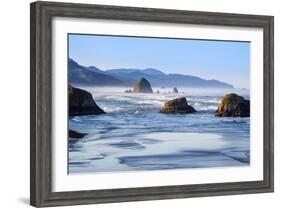 Cannon Beach-Michael Broom-Framed Art Print