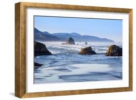 Cannon Beach-Michael Broom-Framed Art Print